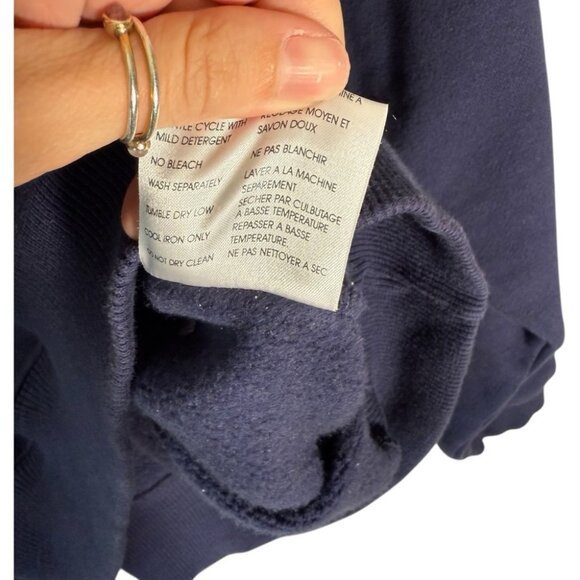 NHL Toronto Maple Leafs Blue Sweatshirt Heavyweight Crewneck Spell out Hockey - Picture 6 of 10